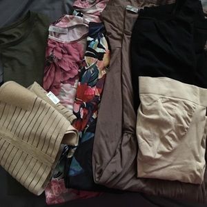 Maternity dresses and belly support belt